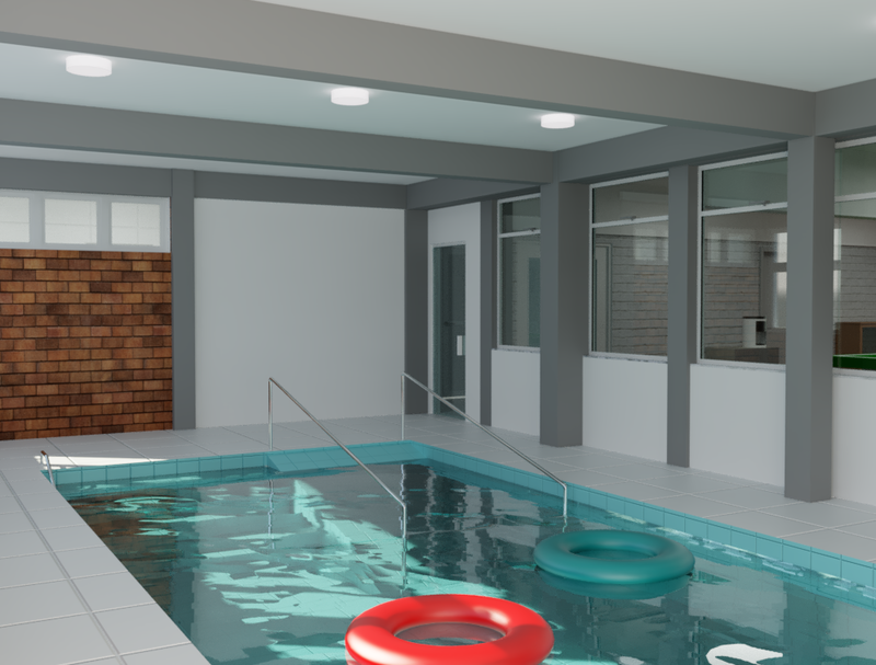 Projeto de reforma da piscina